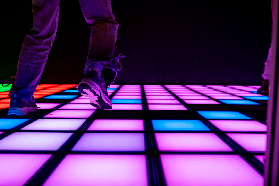 pixel floor